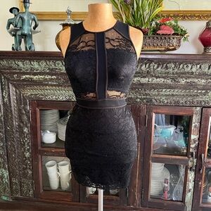 Guess Sleeveless Black Dress